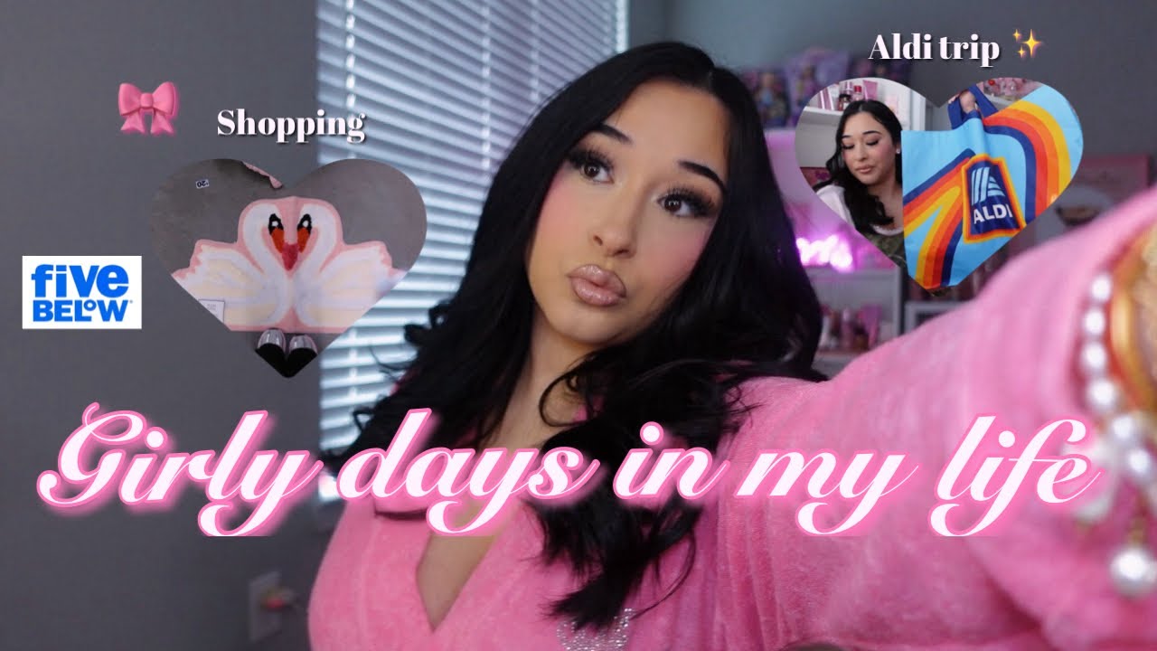 VLOG ♡: shopping day, valentines finds, new hobbies, Aldi trip & grocery haul 