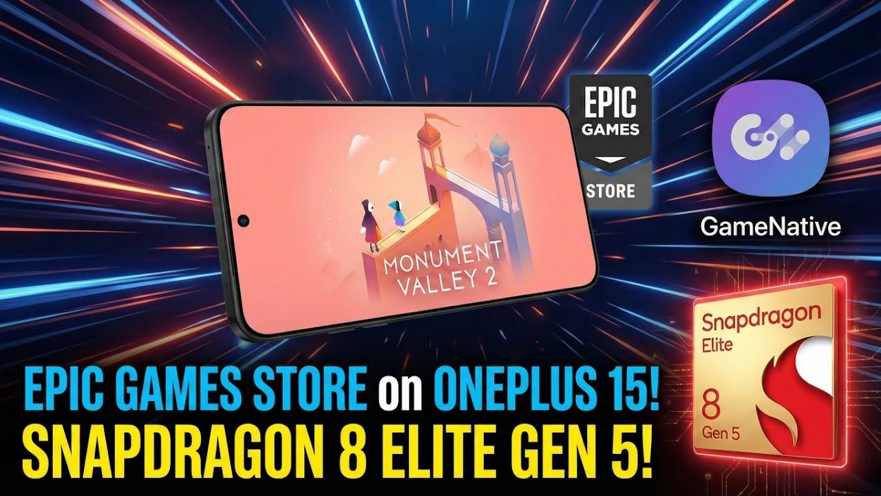 Интеграция GameNative с Epic Games! | Monument Valley 2 | Snapdragon 8 Elite Gen 5 (OnePlus 15)
