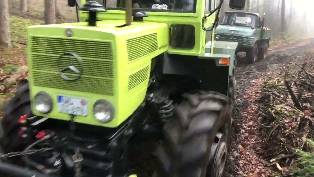 MB trac 800 Unimog 406