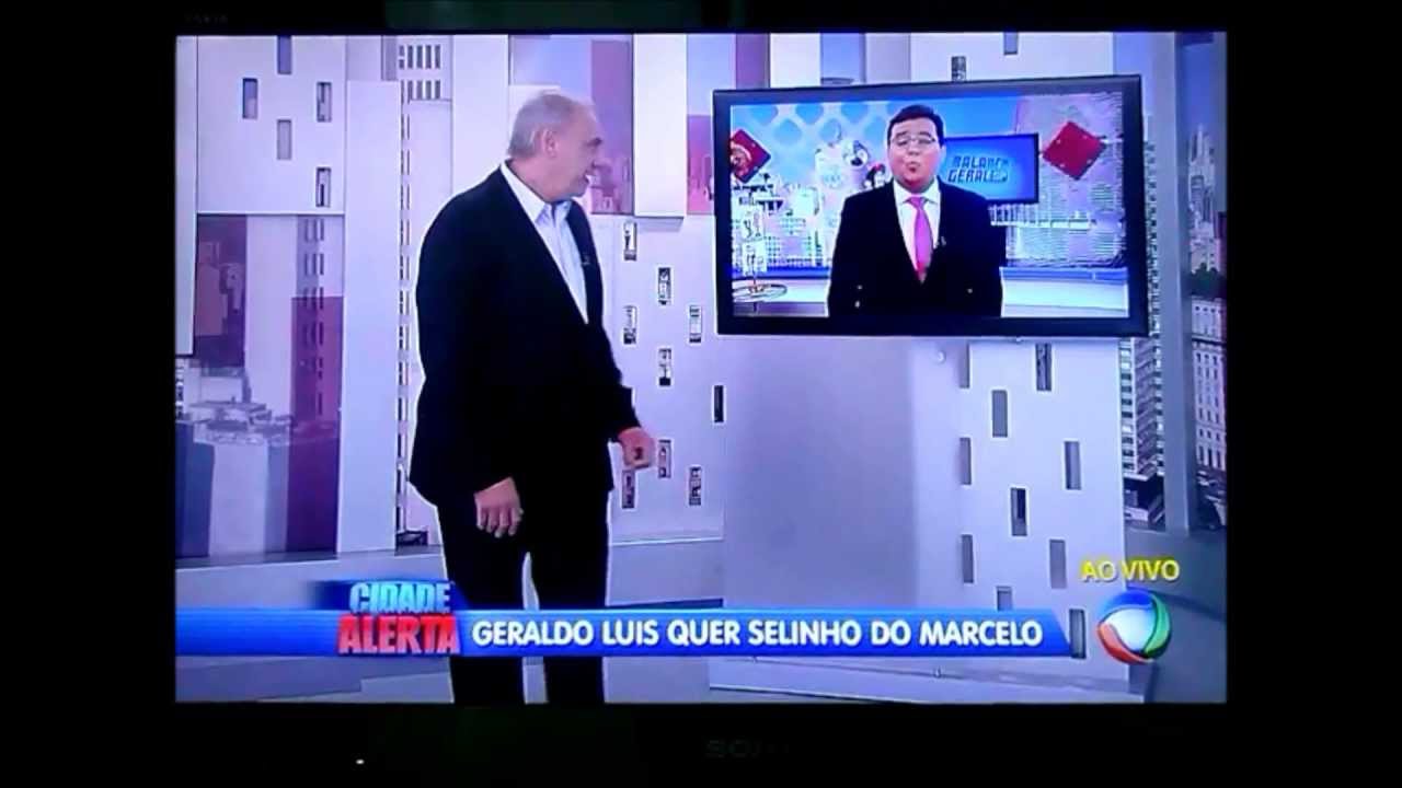 Geraldo luis quer selinho do Marcelo Rezende