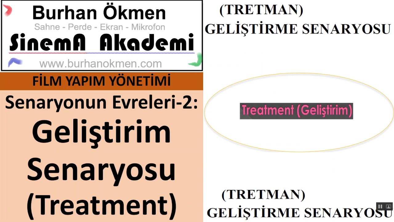 FYY.08.c - Senaryonun Evreleri-2: Geliştirim Senaryosu (Treatment), (Film Yapım Y&ouml;netimi)