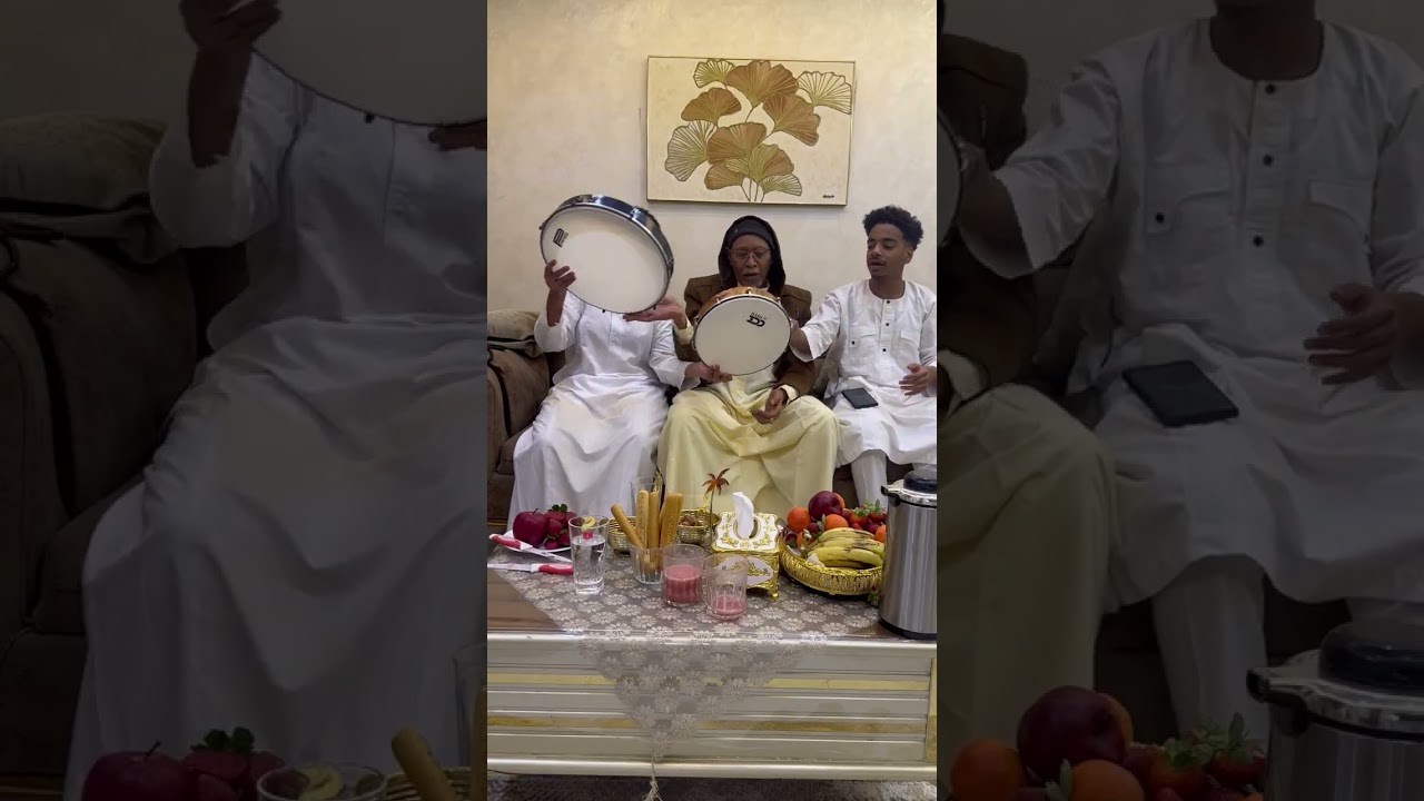 أسكريني يا مدامة آداء البروف الصادق حسن والأبناء المباريك محمد وأحمد قصي روووعة