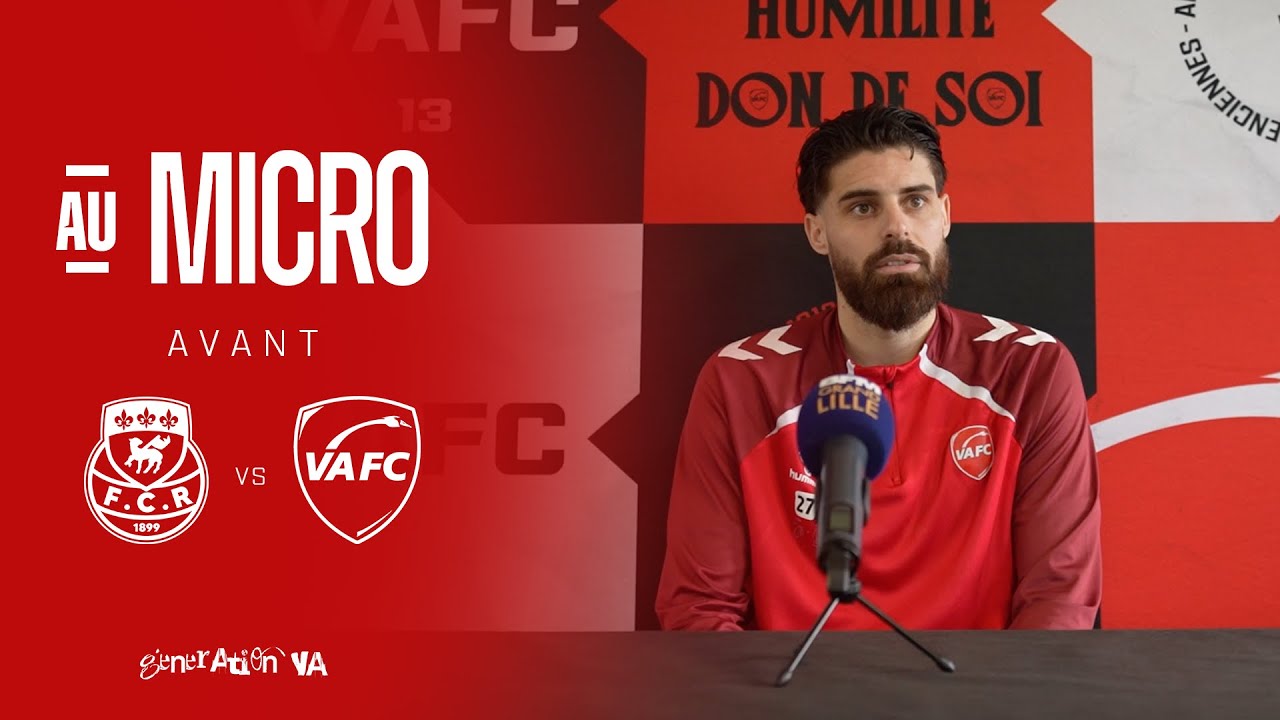🎙️ Au micro avec Quentin Daubin avant FC Rouen - VAFC