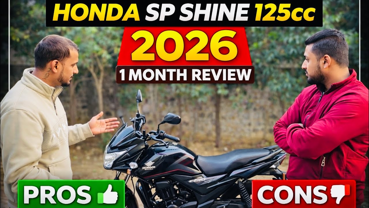 Honda SP Shine 2026 Review – 1 Month After Riding: Worth Buying or Not? Price ??? 💯