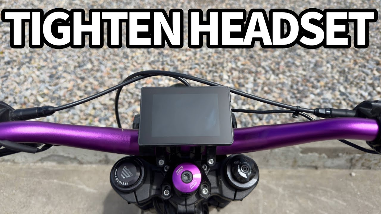 Как затянуть гарнитуру E-Moto // E-Ride Pro, Talaria, Surron