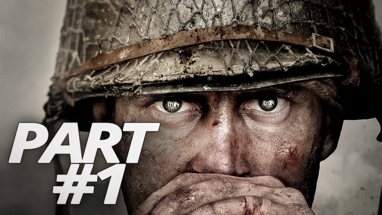 CALL OF DUTY WW2 Walkthrough Gameplay Part 1 - Normandy - Campaign Mission 1 - COD WW2