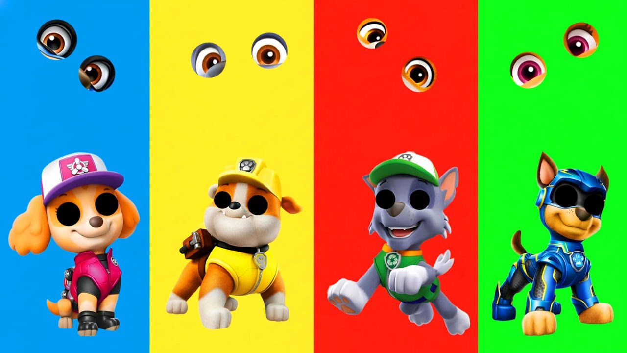 Wrong eyes👀 challenge DAME TU COSITA Paw Patrol Funny Puzzle Wrong Heads