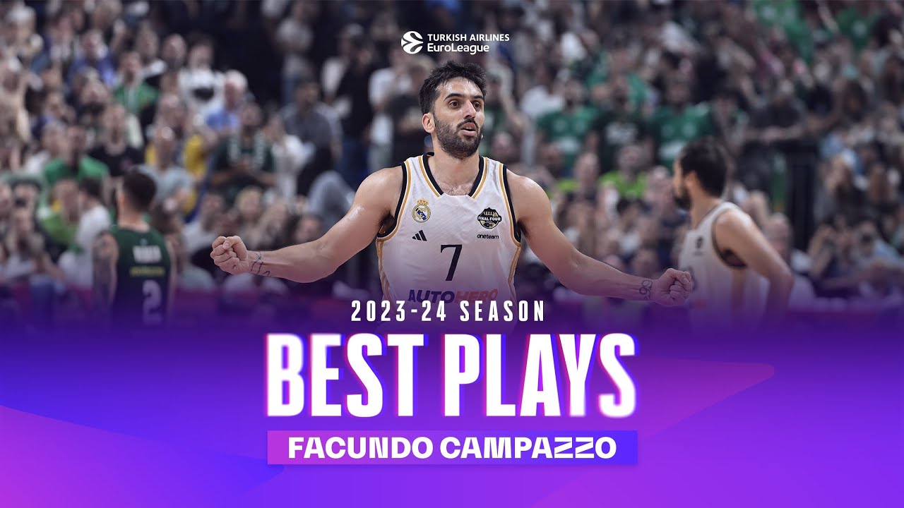 ARGENTINIAN MAGICIAN I Facundo Campazzo EuroLeague 2023-24 highlights