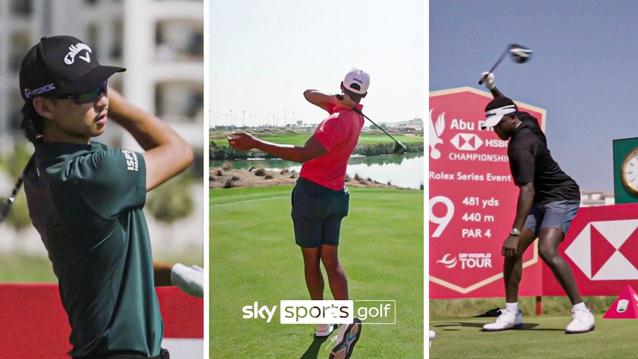 Snappy Gilmore CHALLENGES golfers to try his signature one-handed drive