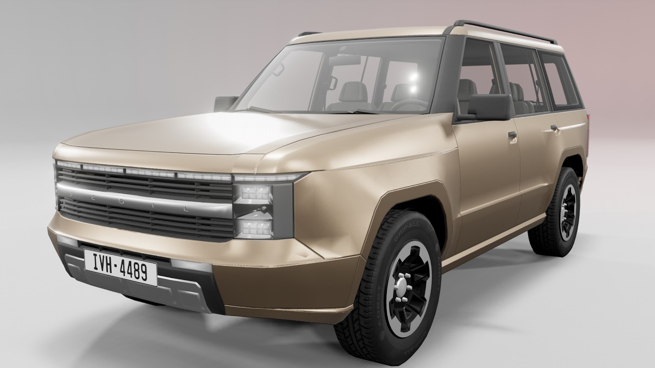 Новый мод на современный внедорожник для BeamNG!