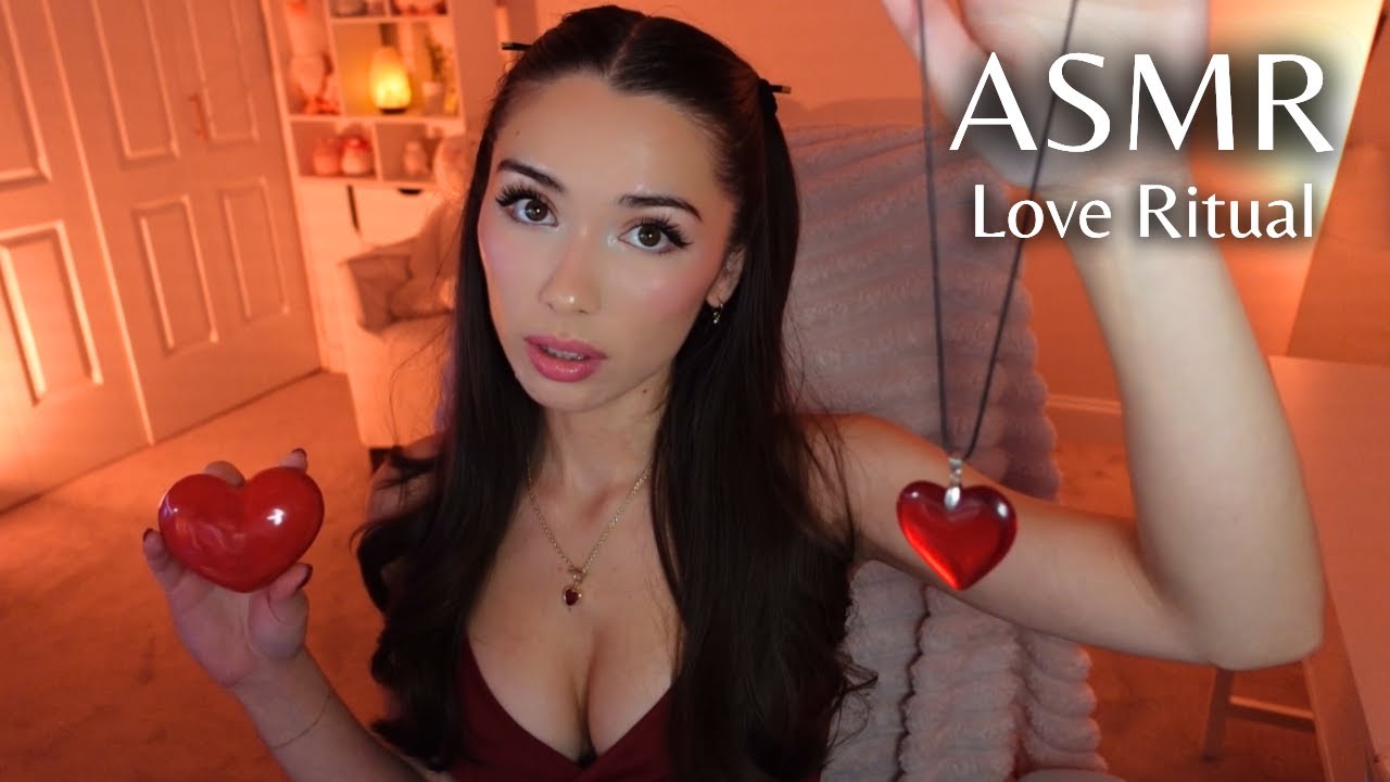 ASMR Roleplay ♡ Performing a Love Ritual on You ♡ Whispering, Personal Attention, Hypnosis & Tapping