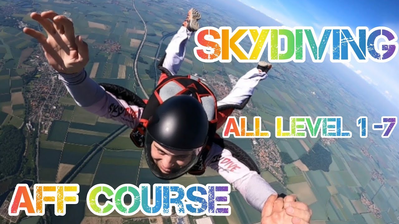 Ausbildung zum Fallschirmspringer | AFF Course Skydiving  Levels 1_7 | Learn to skydive AFF Course