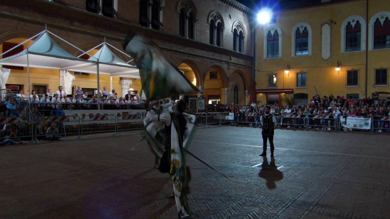 Tenzone Aurea Ferrara 2018 - Coppia Finali Porta Maggiore - Sansoni Sermarini