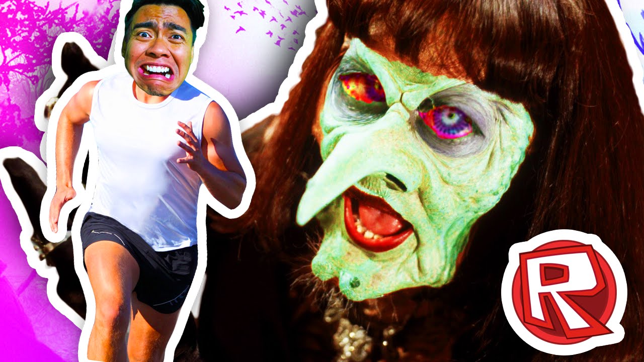 ESCAPING THE EVIL WITCH! | Roblox