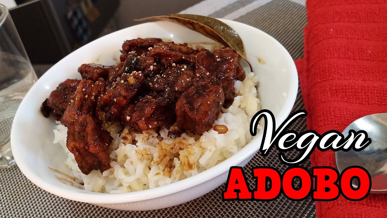 HOW TO MAKE A VEGAN FILIPINO ADOBO #BeHealthSavvy #MeatlessMondays