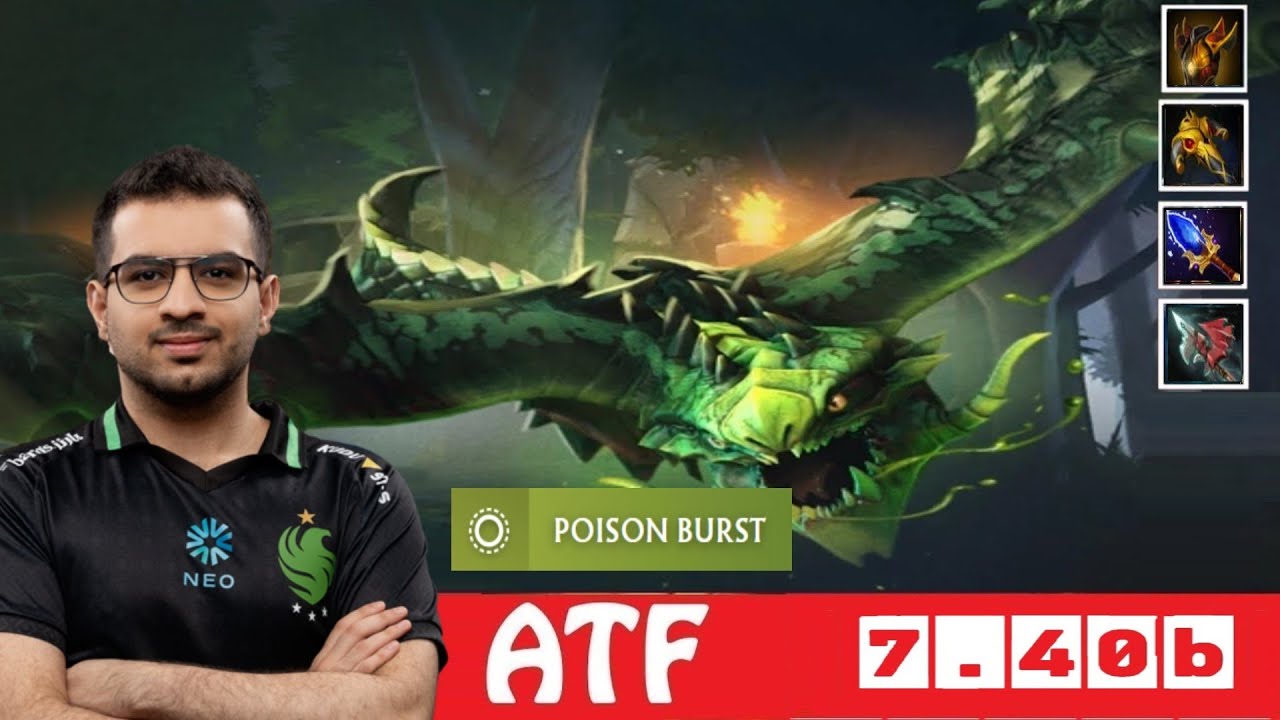 [DOTA 2] ATF VIPER [TEAM FALCONS vs NAVI] [ESL  ONE BIRMINGHAM CQ] [7.40b] [2]