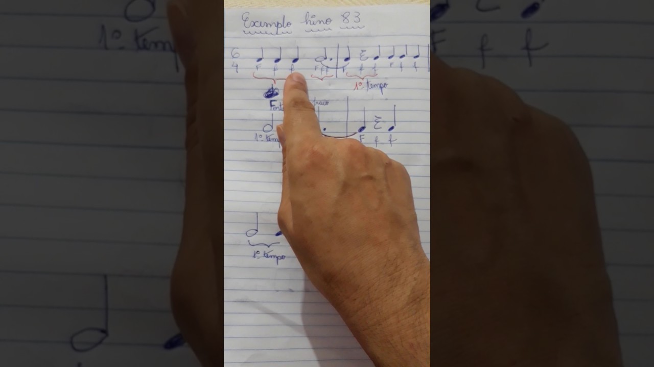 C.C.B - explicação de Sincopas no compasso 6/4.
