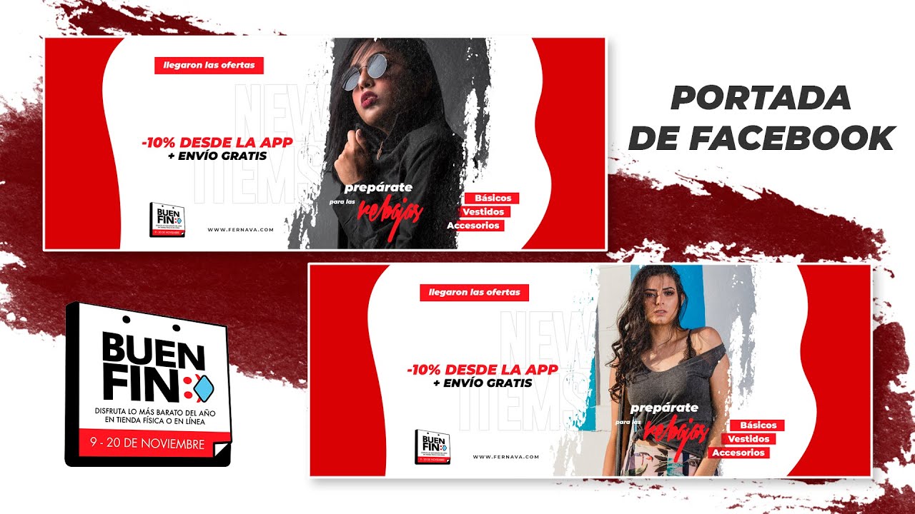 Cómo crear portada para página de Facebook | Tutorial + Plantilla de Facebook
