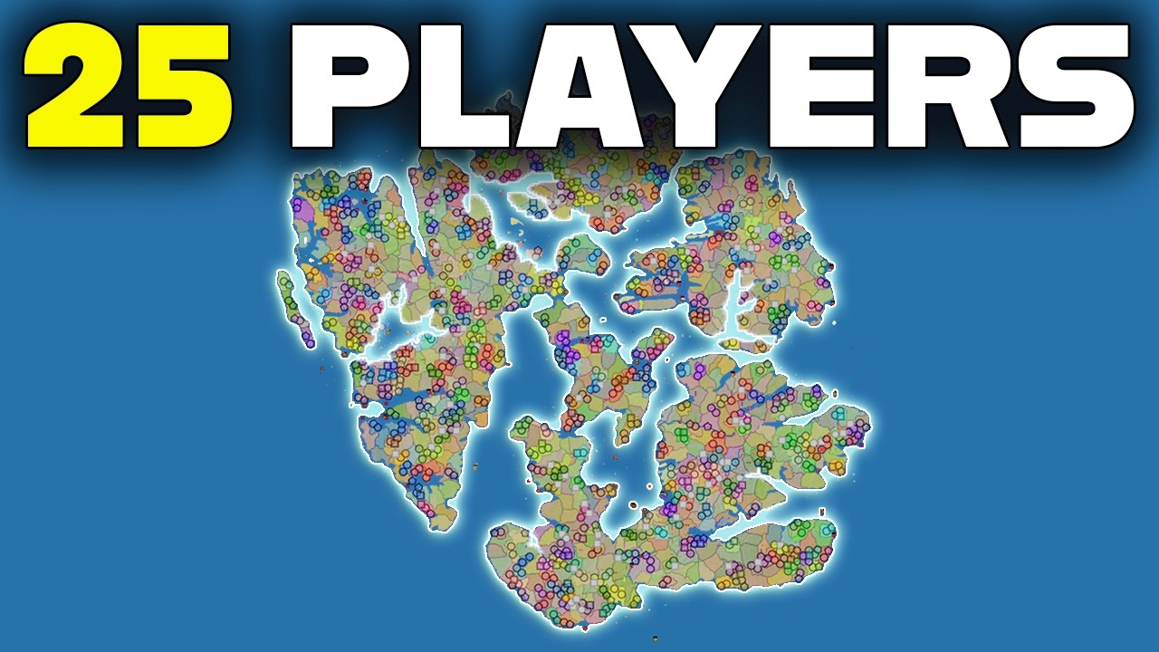 25 игроков, игра каждый сам за себя | OpenFront.io