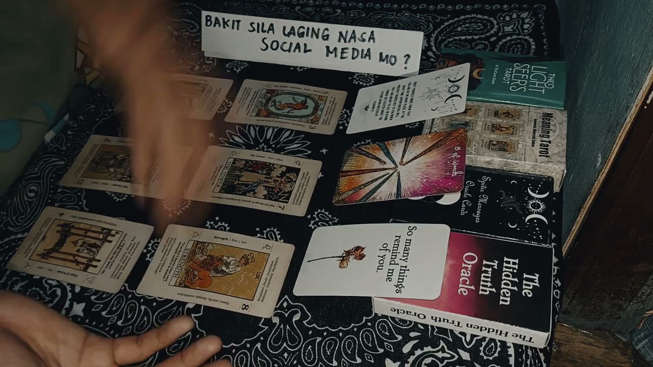 BAKIT SILA LAGING NASA SOCIAL MEDIA MO? 🤔✨ ~Tagalog Tarot Reading 🔮 #tagalogtarotreading #pickacard