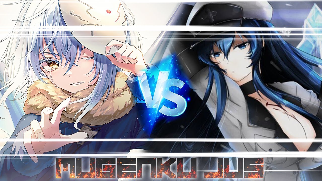 Rimuru Tempest vs Esdeath [Slime vs Akame Ga Kill] ANIME MUGEN JUS