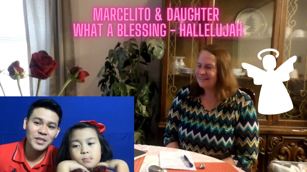 MRCELITO POMOY & DAUGHTER - HALLELUJAH - REACTION
