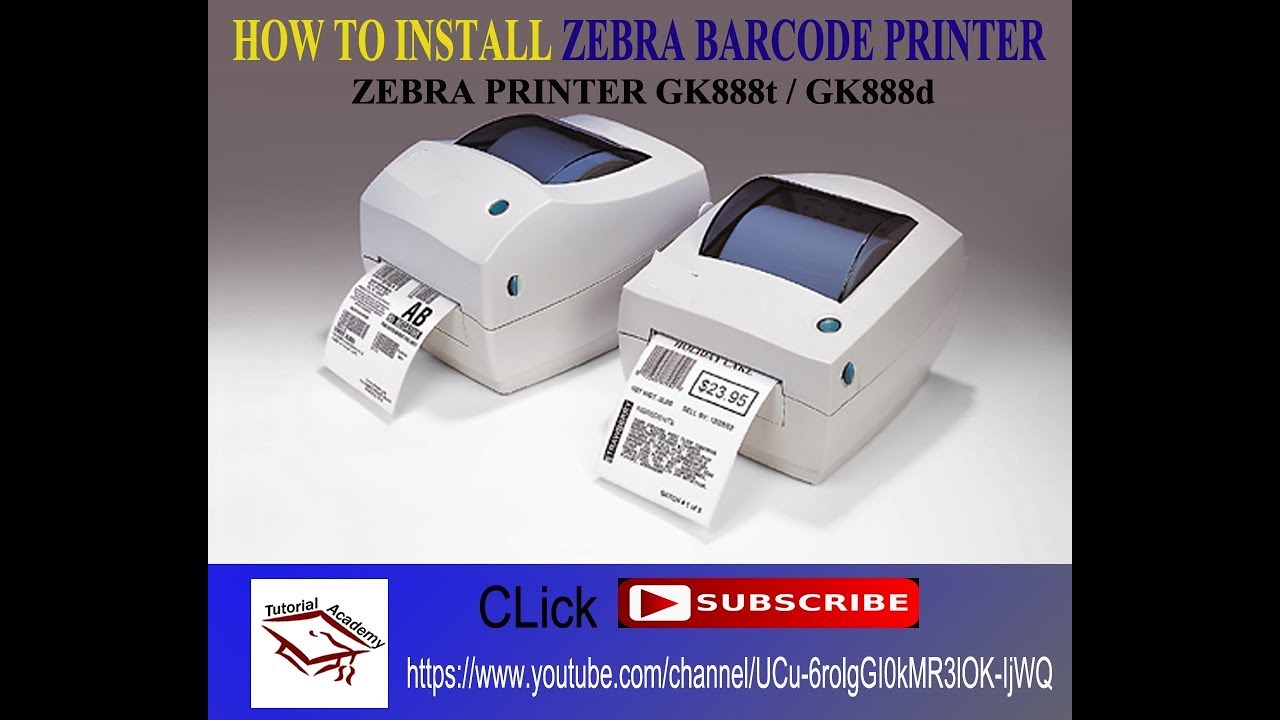 Zebra Printer GK888t | GK888d for windows 7 8 8.1 10