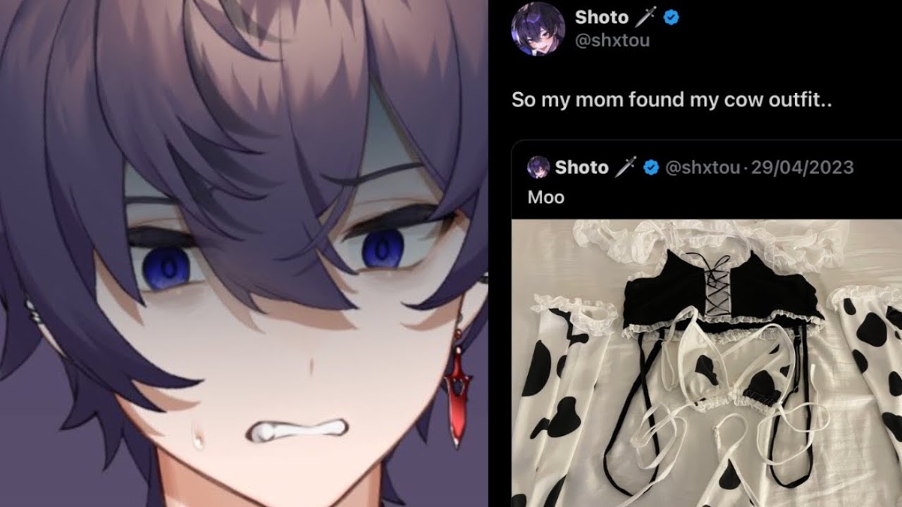 Shoto’s mama found his “cow outfit”
