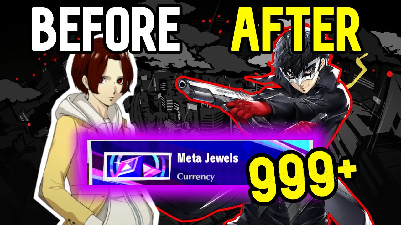 HOW TO GET META JEWELS FAST! | Persona 5 Phantom X
