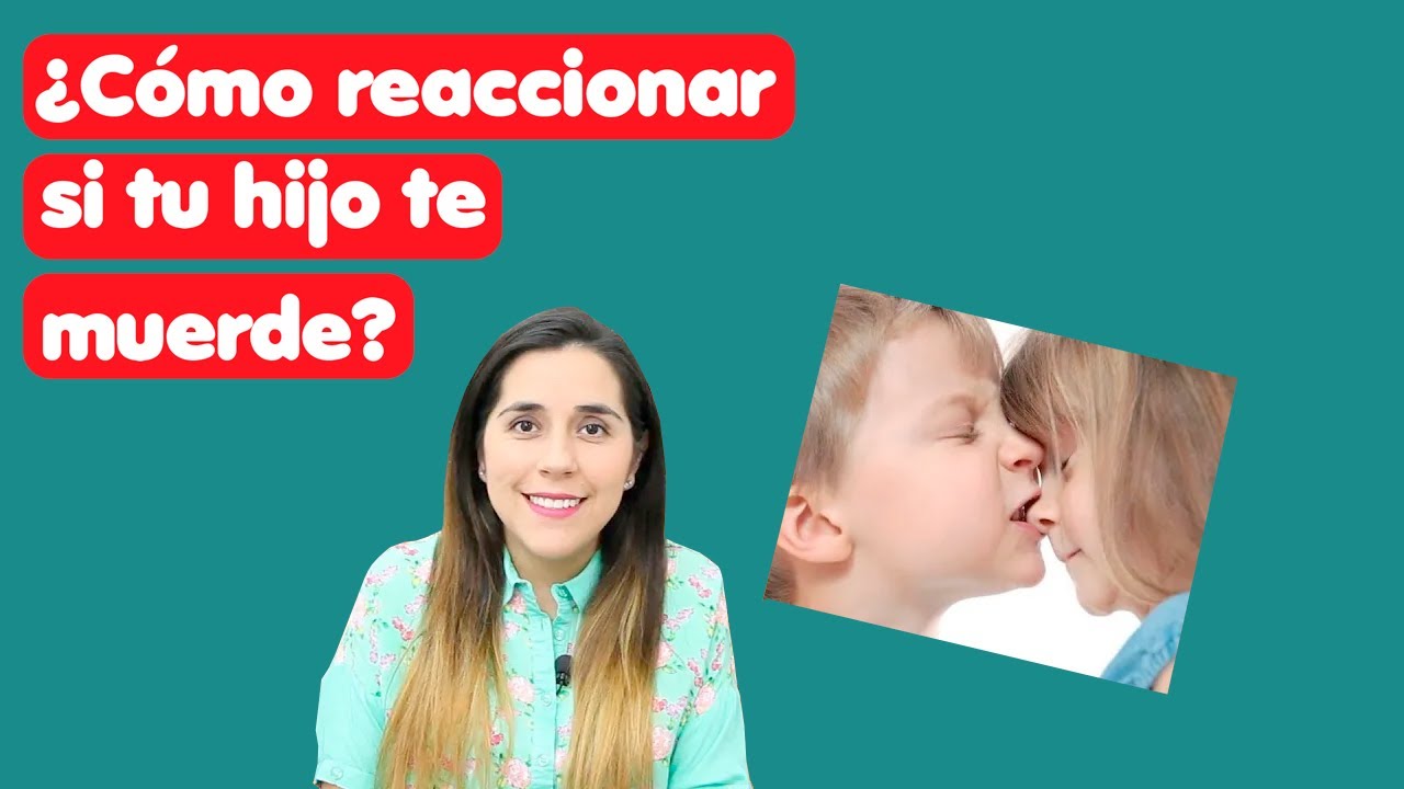 ¿Cómo reaccionar ante una mordida de tu hijo?