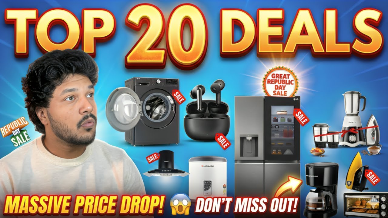 Best Home Appliances to Buy in Republic Day Sale 2026 | Amazon & Flipkart Best Deals 2026