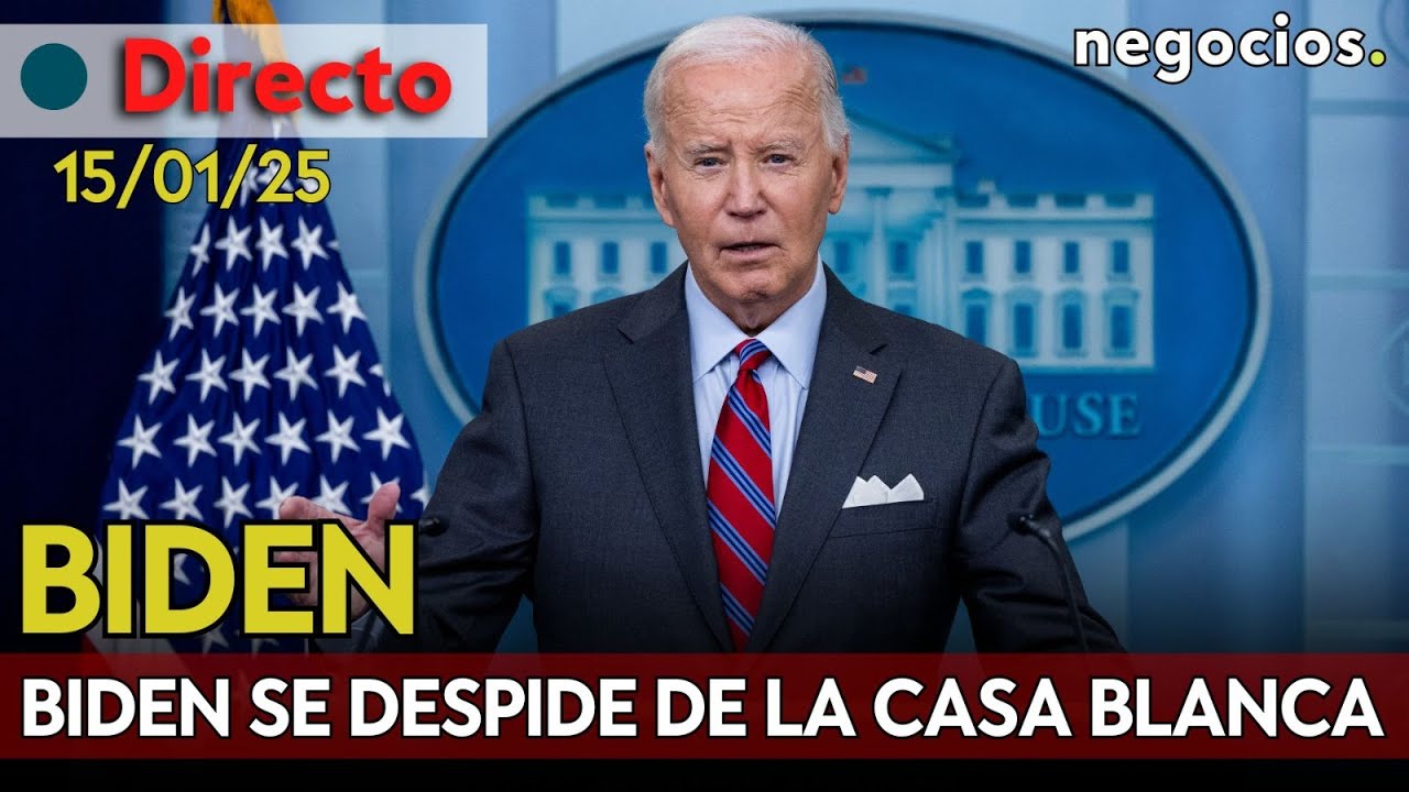 DIRECTO: Biden se despide de la Casa Blanca, Trump amenaza a China y Putin advierte