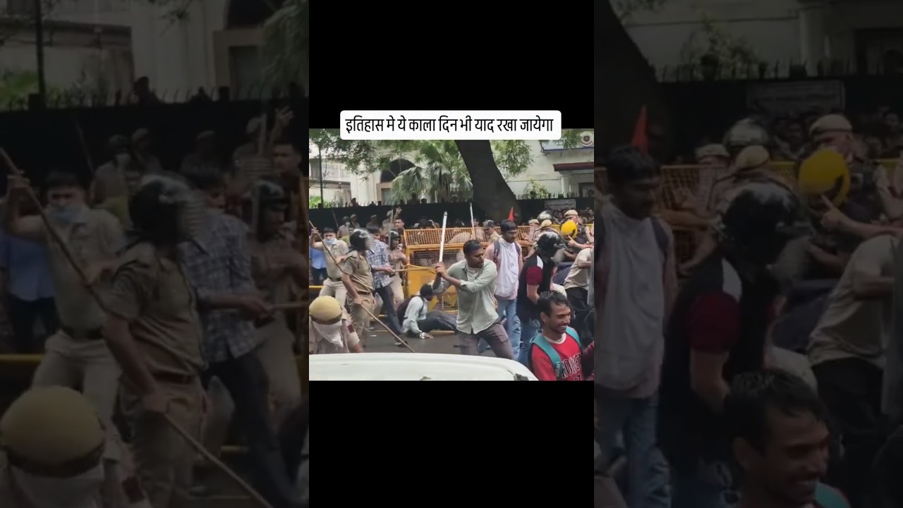 CJP Protest at Sansad Marg | Delhi Protest Update #shorts #cjp #sansadmarg #protest#police #trending