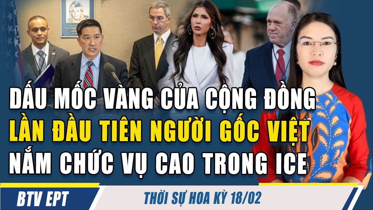 DẤU MỐC V&Agrave;NG CỦA CỘNG ĐỒNG GỐC VIỆT! LẦN ĐẦU TI&Ecirc;N NGƯỜI GỐC VIỆT NẮM CHỨC VỤ CAO TRONG ICE