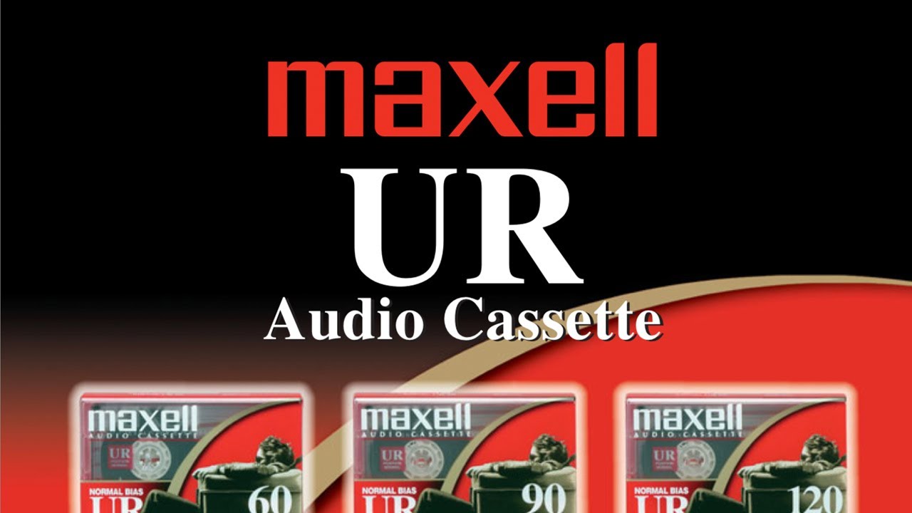 Maxell&reg; UR 90 Audio Cassette, Type I, Normal (1999, Mexico)