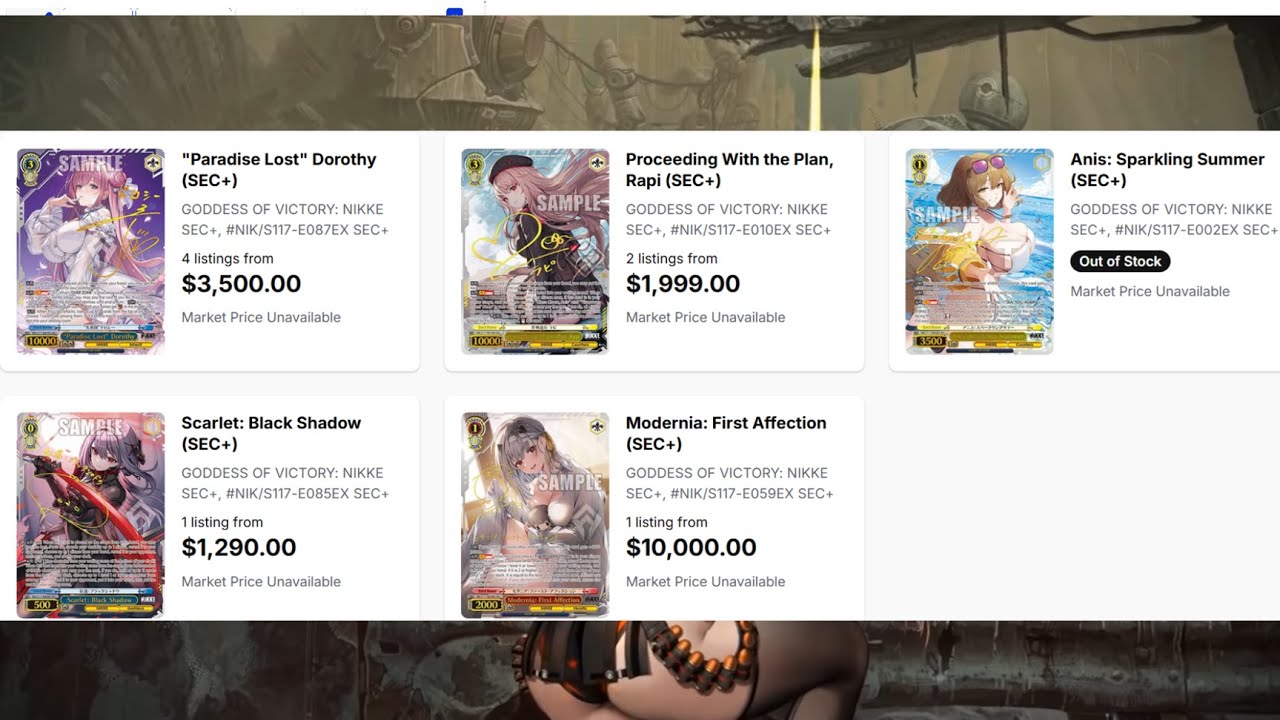 Goddess Of Victory Nikke Is The Biggest Weiss Schwarz Set of 2025! Be Careful About Dead Boxes!