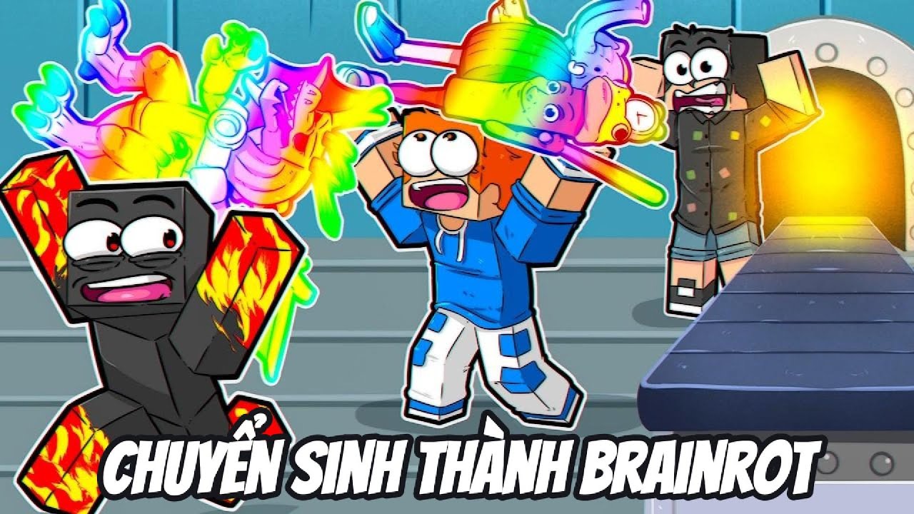 Thử Thách CHUYỂN SINH THÀNH BRAINROT MẠNH NHẤT TRẢ THÙ BẠN THÂN KHỐN NẠN Trong Minecraft Bất Ổn 🤣