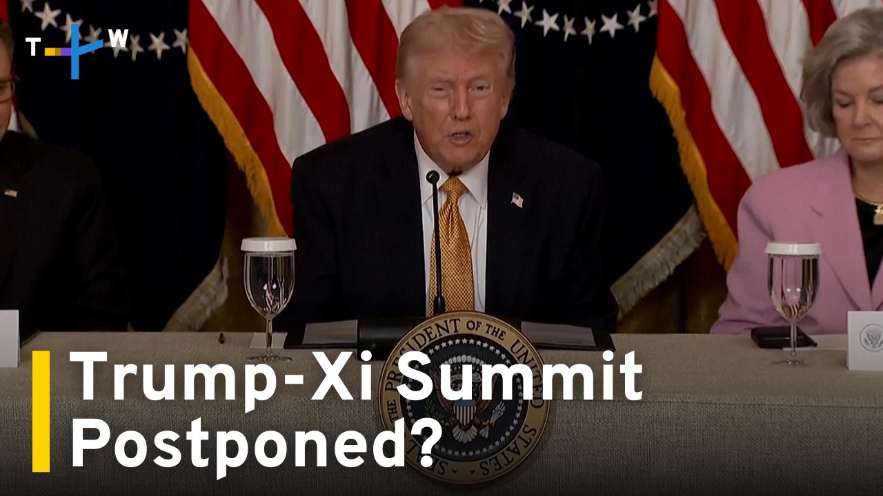 Trump Asks To Delay Meeting With China's Xi To Manage War With Iran｜TaiwanPlus News