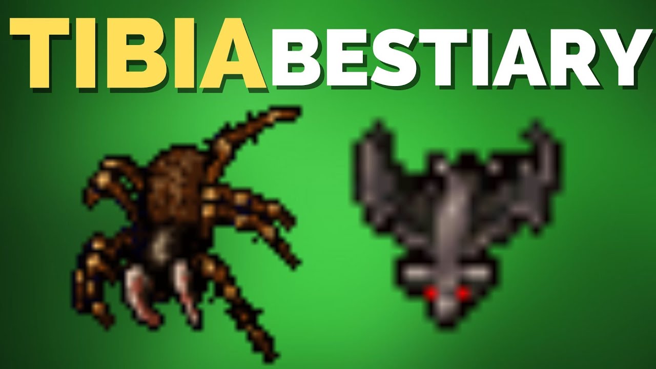 TIBIA BESTIARY Tarantula, Bat - Venore