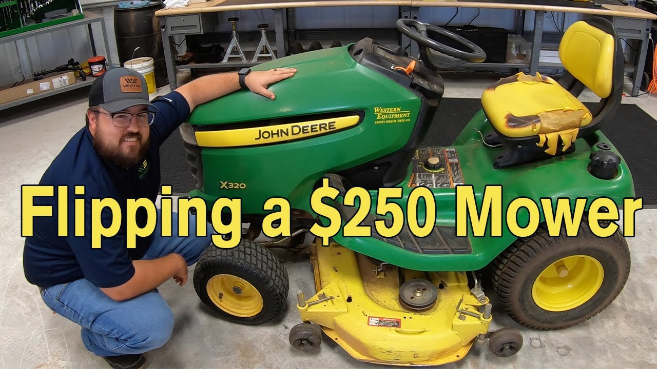 Восстановление газонокосилки John Deere стоимостью 250 долларов, которая не работает как новая — ...