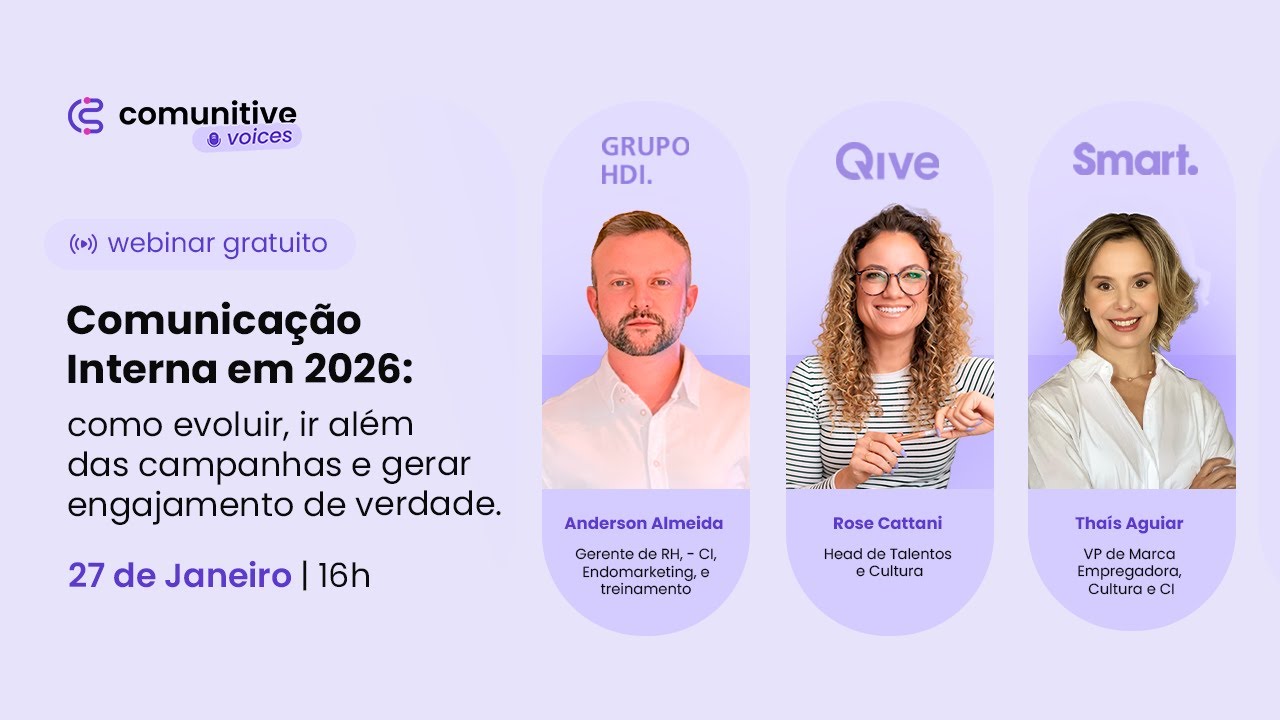 Comunitive Voices | Comunicação Interna em 2026