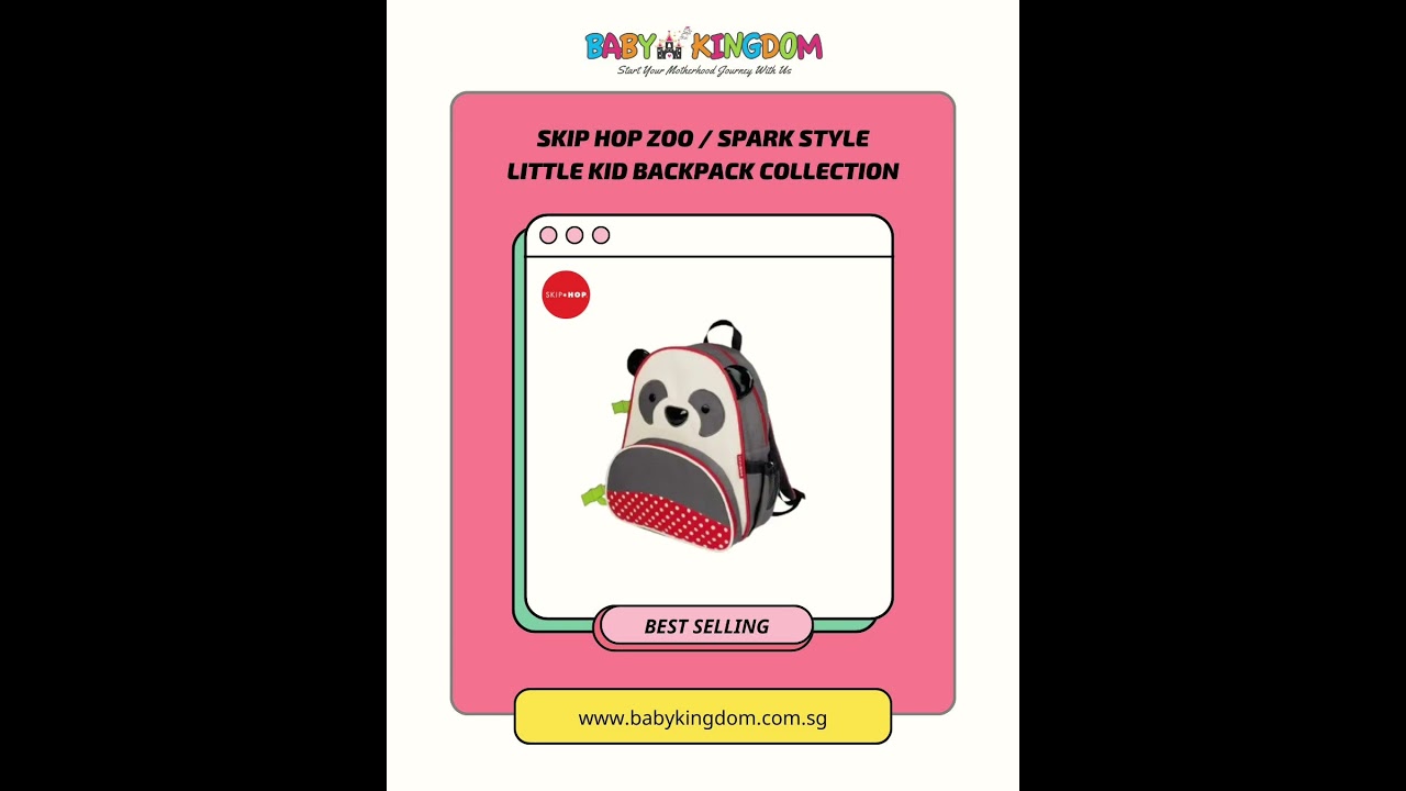 Discover Skip Hop's best-sellers at Baby Kingdom! 🌟