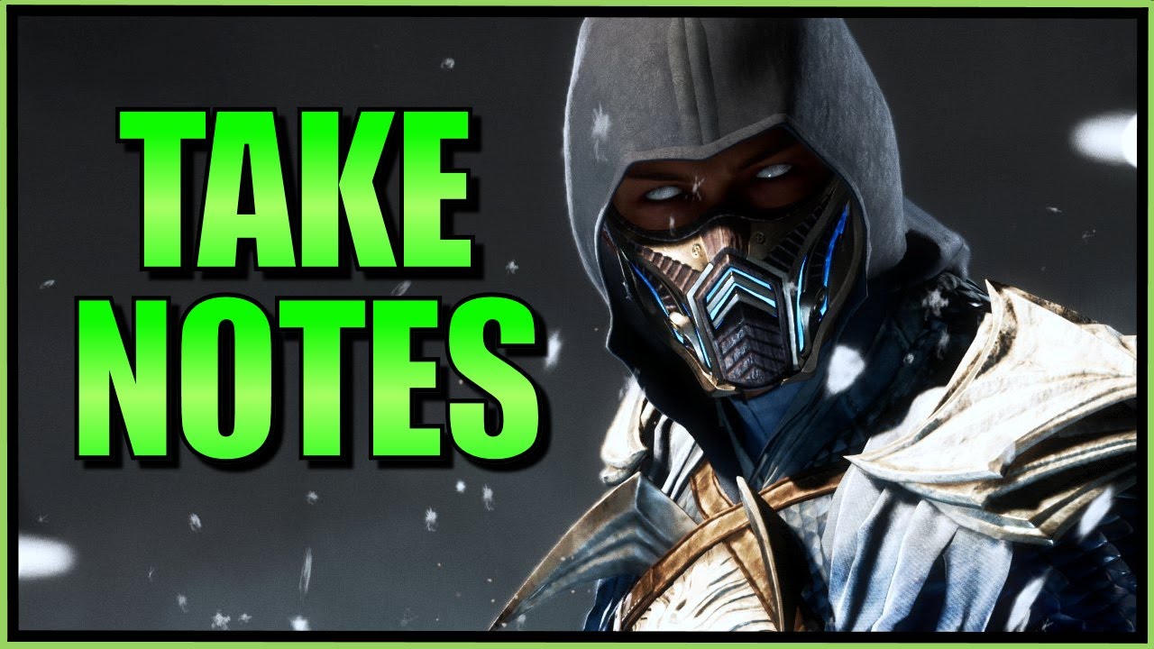 SonicFox — Записывайте заметки от Sub-Zero 【Mortal Kombat 1 Khaos Reigns】