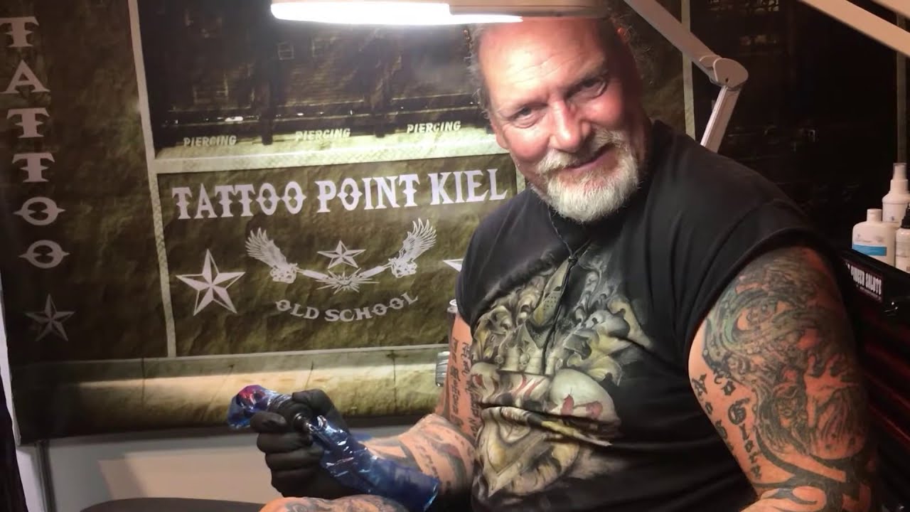Egon Müller  Tattoo's in Kiel