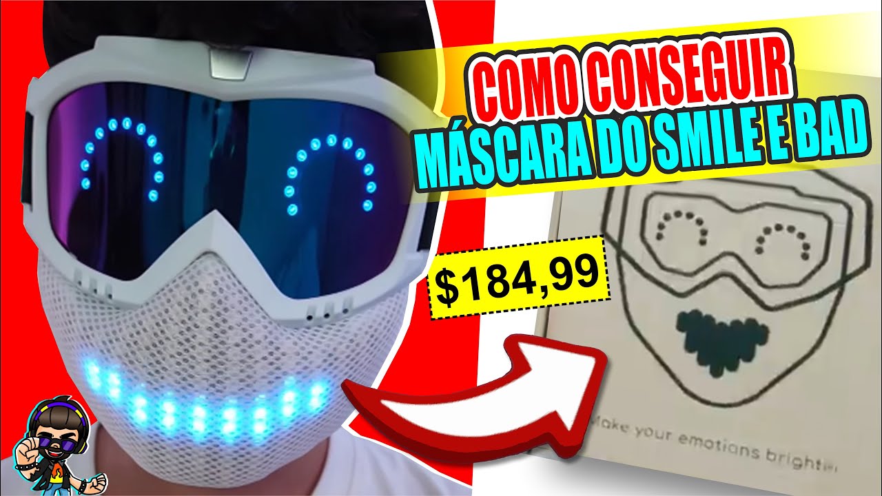 COMO CONSEGUIR MÁSCARA DO SMILE STALKER E BAD NA VIDA REAL