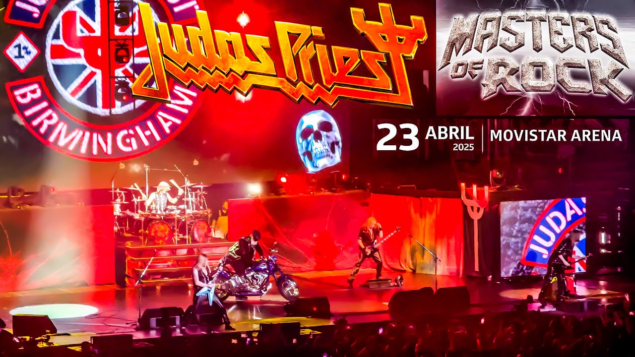 JUDAS PRIEST EN VIVO @ MASTERS OF ROCK CHILE 2025 | 23-04-2025