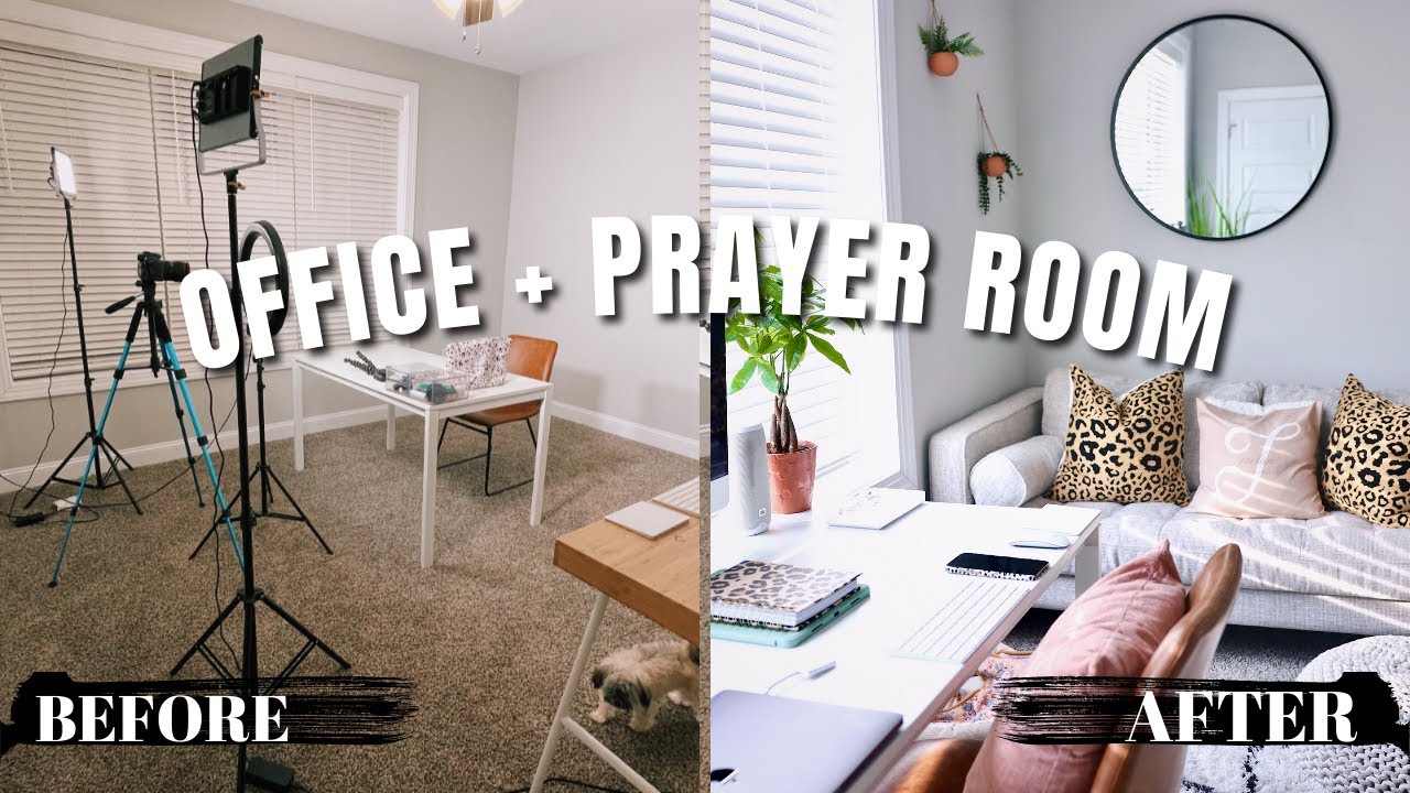 ✨Official PRAYER ROOM Reveal + Office Decorating Ideas✨ | Faceovermatter