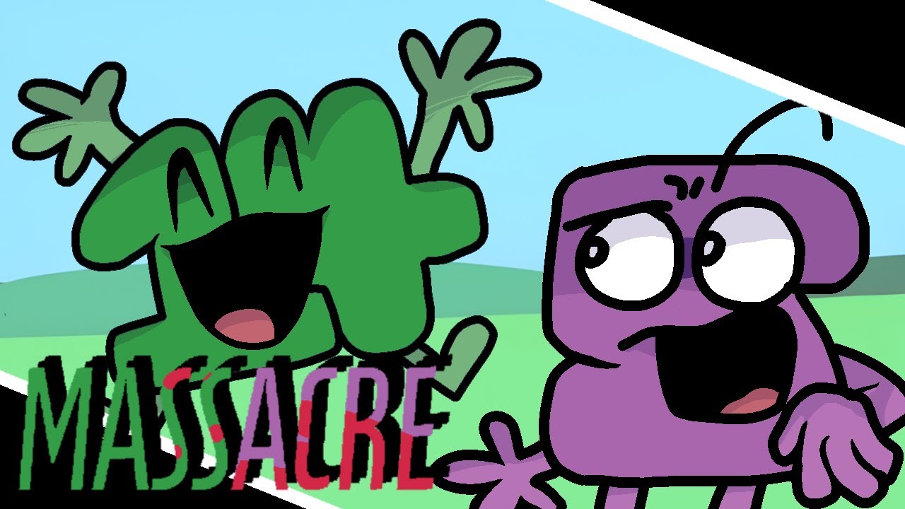 Massacre But 14 And 5 Sing It (FNF/BFDI Cover/Reskin)
