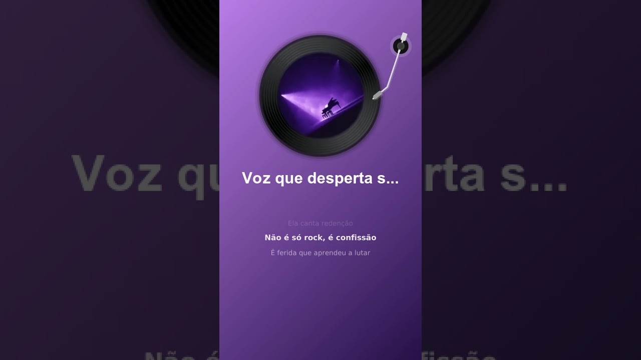 Voz que desperta sombras
