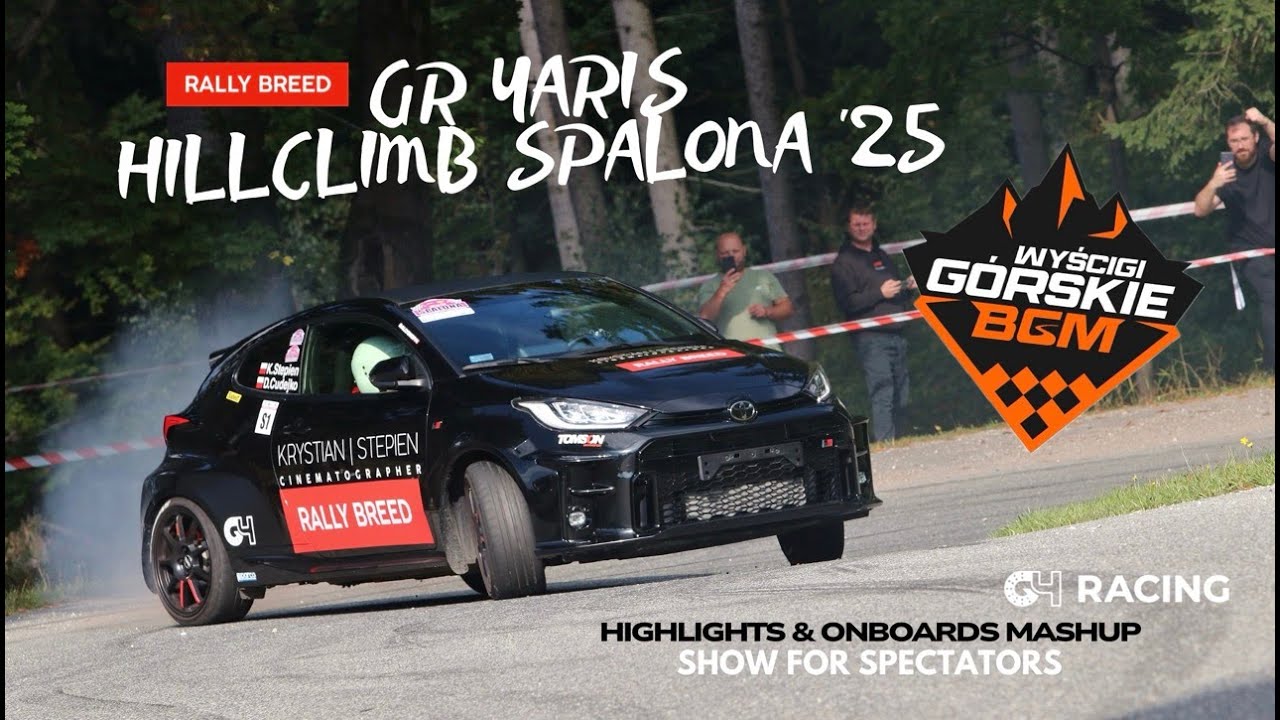 GR Yaris stage run slides //BGM SPALONA